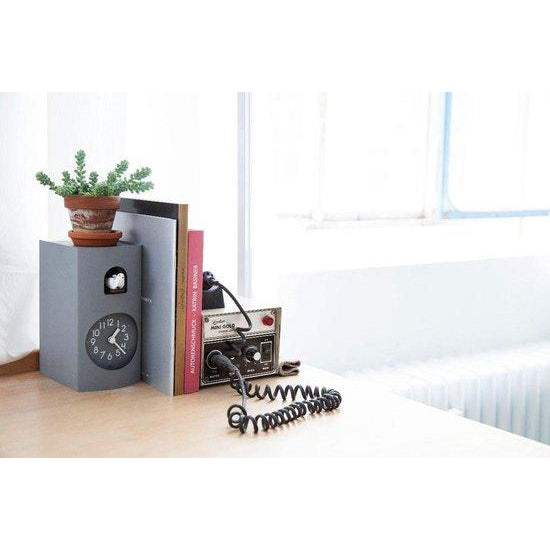 Moderne koekoeksklok Lemnos Bockoo 18cm Grijs