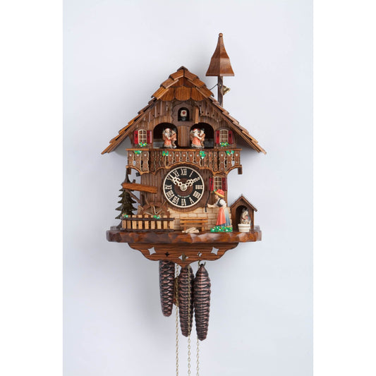 Koekoeksklok met Dansers & Muziek 1-daags Hönes 30cm-Koekoeksklokonline.nl