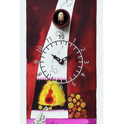 Kinderklok Pirondini Cucù Le Monachine 50cm-Koekoeksklokonline.nl