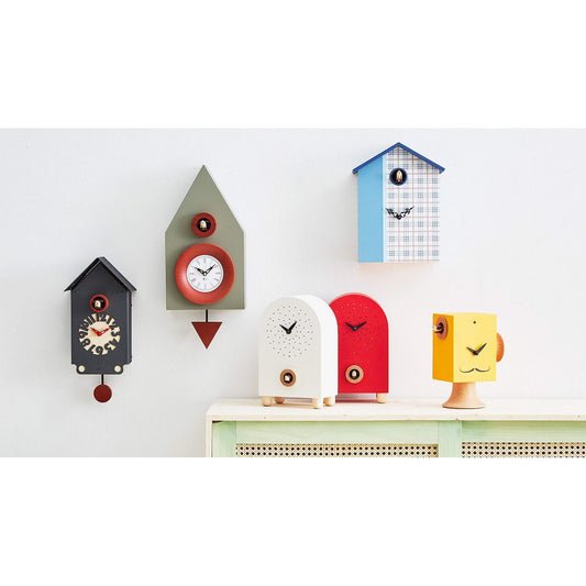 Moderne koekoeksklok Pirondini Casetta 30cm Zwart - Koekoeksklokonline.nl