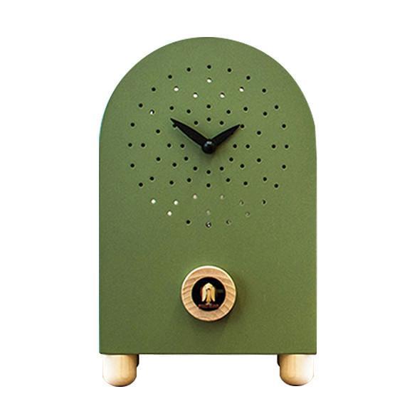 Moderne koekoeksklok Pirondini Marconi 27cm groen - Koekoeksklokonline.nl