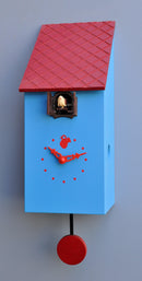Moderne koekoeksklok Pirondini Portofino 30cm Blauw-Koekoeksklok Online
