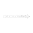 Moderne design klok Progetti Rnd Time 6cm Zwart