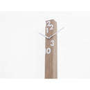 Moderne design klok Progetti Il Tempo Stringe verticaal 150cm Natuurlijk