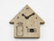 Moderne koekoeksklok Progetti Cucù Home 23cm Hout