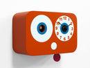 Kinderklok Progetti Cucchino 17cm Oranje-Koekoeksklokonline.nl