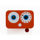 Kinderklok Progetti Cucchino 17cm Oranje-Koekoeksklokonline.nl