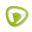 Moderne design klok Progetti Seven 30cm Groen