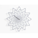 Moderne design klok Progetti Flux 36cm Wit