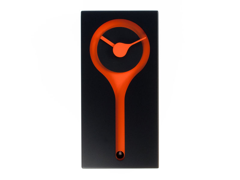 Moderne koekoeksklok Progetti Koo Koo 45cm Oranje