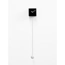 Moderne design klok Progetti Long Time 80cm Zwart
