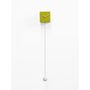 Moderne design klok Progetti Long Time 80cm Groen