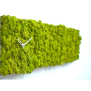 Moderne design klok Progetti Clock Circle rechthoek 20cm Groen