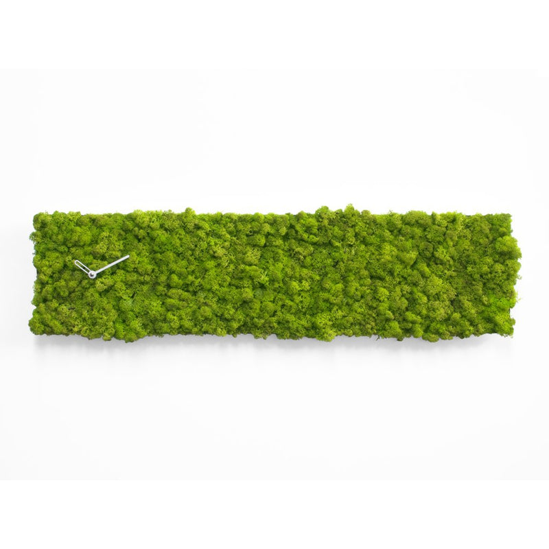 Moderne design klok Progetti Clock Circle rechthoek 20cm Groen