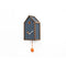 Moderne koekoeksklok Progetti Mr. Orange 45cm Blauw met witte stippen