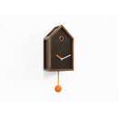 Moderne koekoeksklok Progetti Mr. Orange 45cm Wengé
