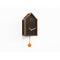 Moderne koekoeksklok Progetti Mr. Orange 45cm Wengé