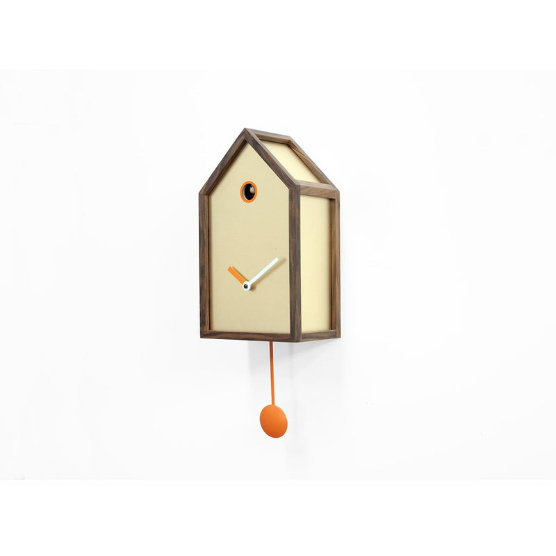 Moderne koekoeksklok Progetti Mr. Orange 45cm Goud
