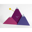 Moderne design klok Progetti Sunset 36cm Paars