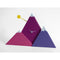 Moderne design klok Progetti Sunset 36cm Paars