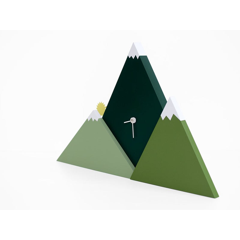 Moderne design klok Progetti Sunset 36cm Groen