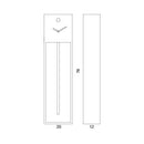 Moderne koekoeksklok Progetti Uaigong 78cm Wit - Koekoeksklokonline.nl