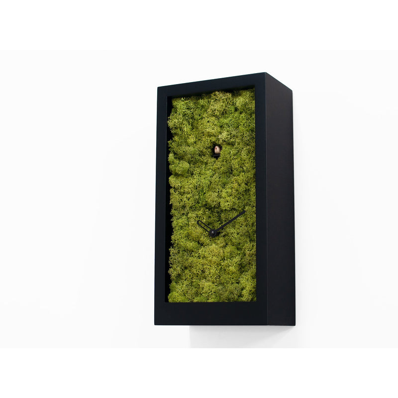 Moderne koekoeksklok Progetti Amazon 40cm Zwart