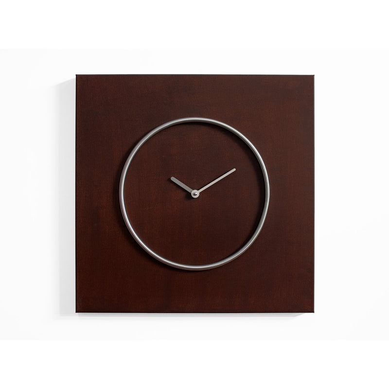 Moderne design klok Progetti Kreis 40cm Cortenstaal