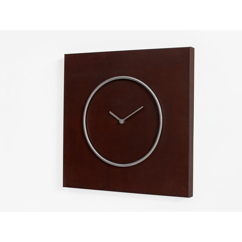 Moderne design klok Progetti Kreis 40cm Cortenstaal