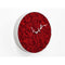 Moderne design klok Progetti Mossy 32cm Rood