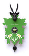 Moderne Koekoeksklok Trenkle Uhren Servus Bayern Groen 26cm