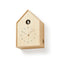Moderne koekoeksklok Lemnos Birdhouse 26cm Natuurlijk