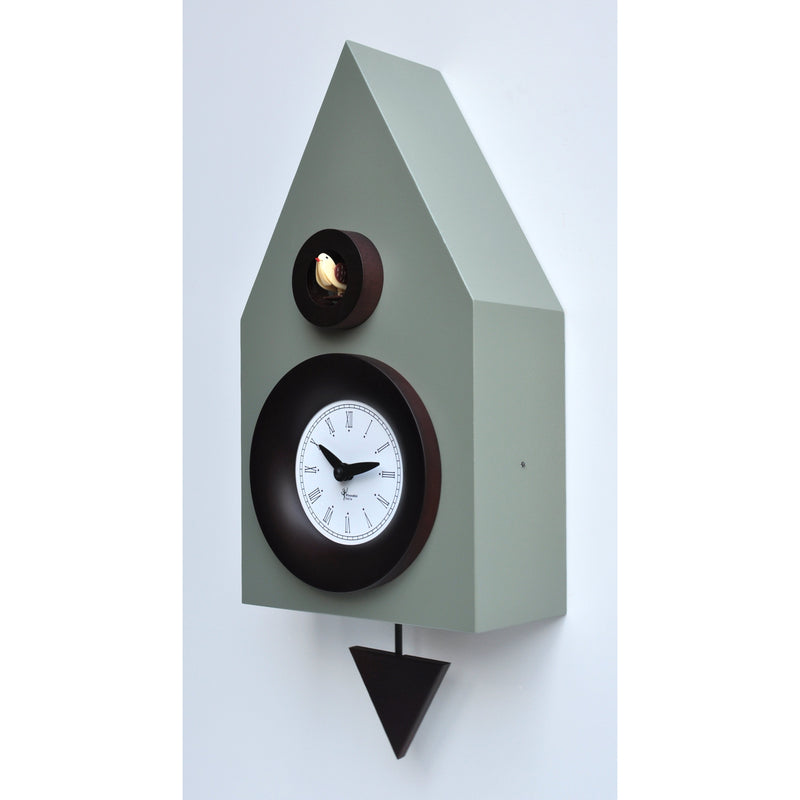 Moderne koekoeksklok Pirondini Dark 36cm Grijs