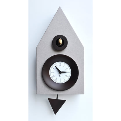 Moderne koekoeksklok Pirondini Dark 36cm Aluminium