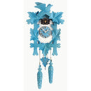 Blauwe koekoeksklok met vogel Quartz uurwerk Trenkle Uhren 35cm-Carved Style-Koekoeksklok Online