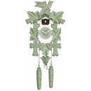 Groene Koekoeksklok met vogel Quartz uurwerk Trenkle Uhren 35cm-Carved Style-Koekoeksklok Online