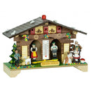 Houten weerhuisje 14cm Heidi Haus-Koekoeksklokonline.nl