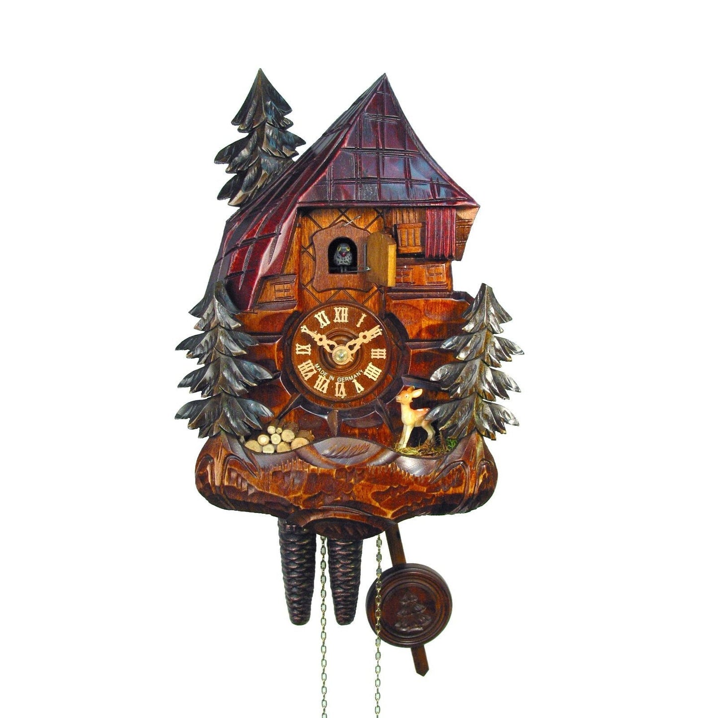 Koekoeksklok Boomhut 1-daags August Schwer 27cm-Koekoeksklokonline.nl