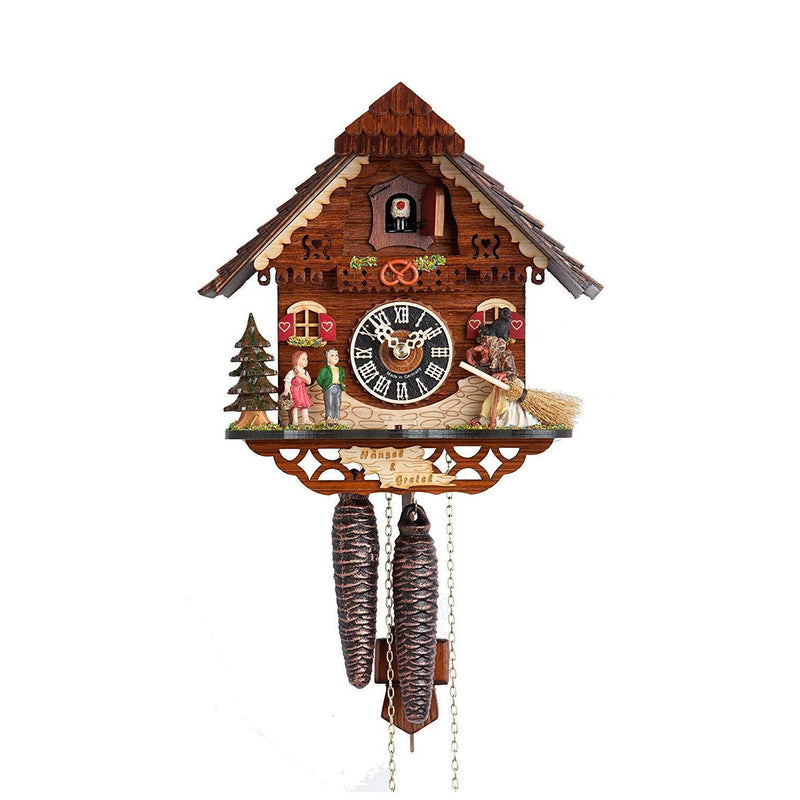 Koekoeksklok Hans & Grietje 1-daags Hönes 23cm-Koekoeksklokonline.nl