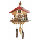 Koekoeksklok met bierdrinker & muziek Quartz uurwerk Trenkle Uhren 30cm-Chalet Style-Koekoeksklok Online