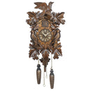 Koekoeksklok met bladeren & vogel Quartz uurwerk Trenkle Uhren 36cm-Carved Style-Koekoeksklok Online
