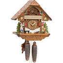 Koekoeksklok met dansers 8-daags uurwerk Hekas 32cm-Chalet Style-Koekoeksklok Online