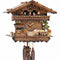 Koekoeksklok met dansers, muziek & waterrad 1-daags uurwerk Hekas 30cm-Chalet Style-Koekoeksklok Online