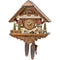 Koekoeksklok met houthakker & hond 8-daags uurwerk Hekas 42cm-Chalet Style-Koekoeksklok Online