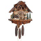 Koekoeksklok met houthakker, wandelaar & muziek 8-daags uurwerk Hekas 40cm-Chalet Style-Koekoeksklok Online