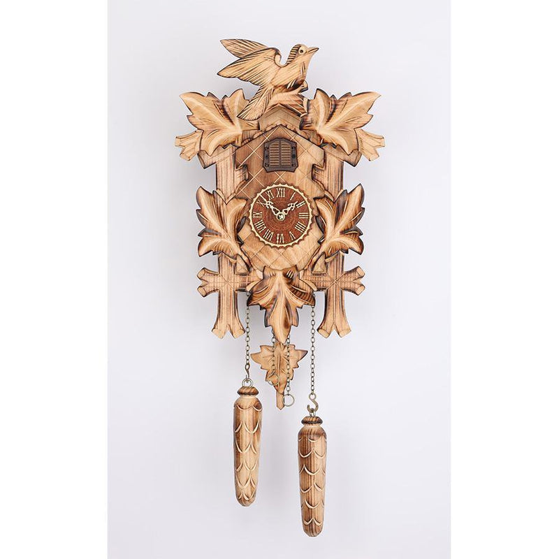 Koekoeksklok met vogel & muziek Quartz uurwerk Trenkle Uhren 36cm-Carved Style-Koekoeksklok Online
