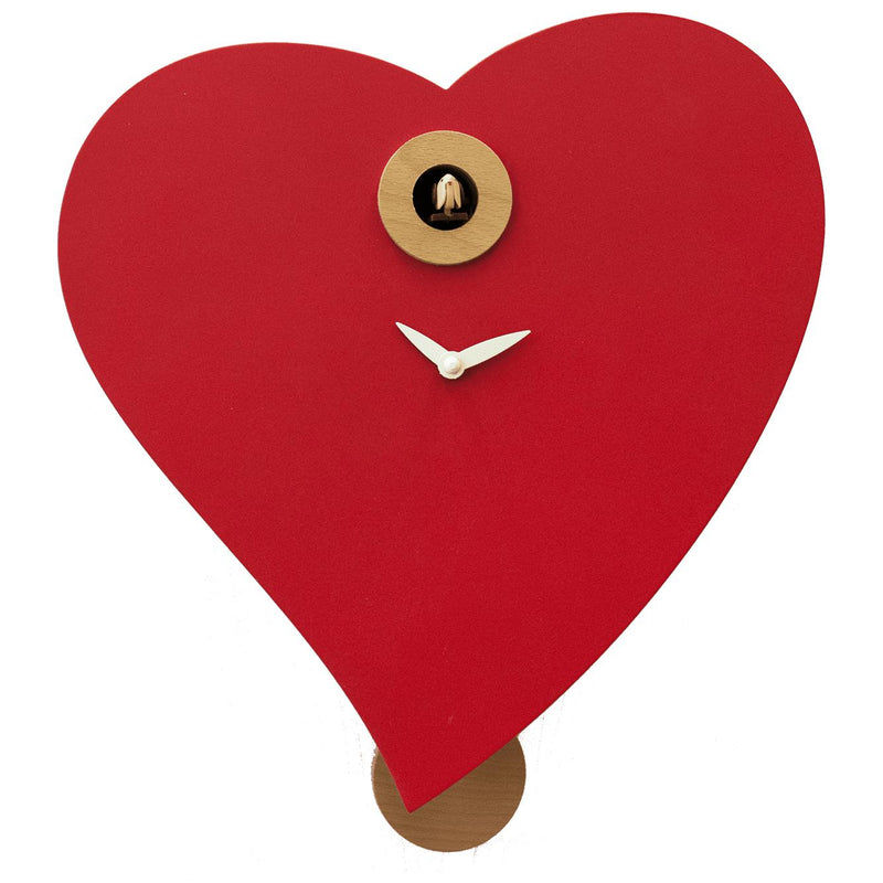 Moderne koekoeksklok Pirondini Cuore 34cm-Pirondini-Koekoeksklok Online