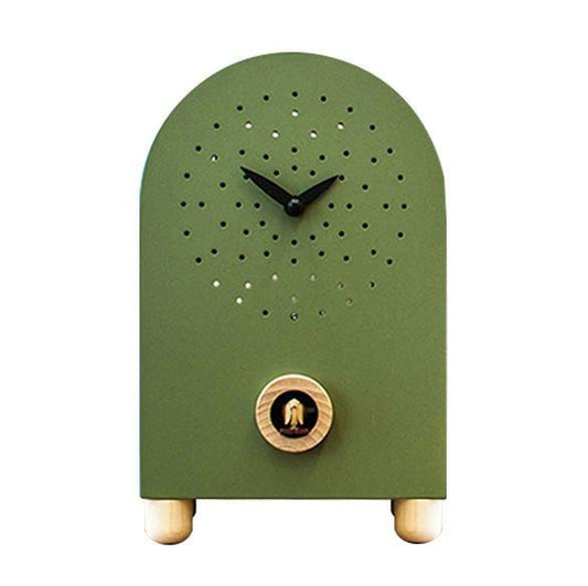 Moderne koekoeksklok Pirondini Marconi 27cm groen - Koekoeksklokonline.nl