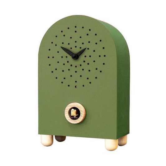 Moderne koekoeksklok Pirondini Marconi 27cm groen - Koekoeksklokonline.nl