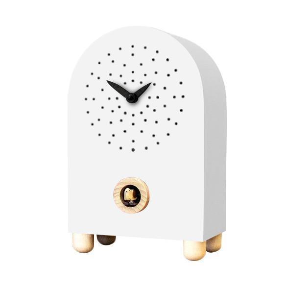 Moderne koekoeksklok Pirondini Marconi 27cm wit - Koekoeksklokonline.nl